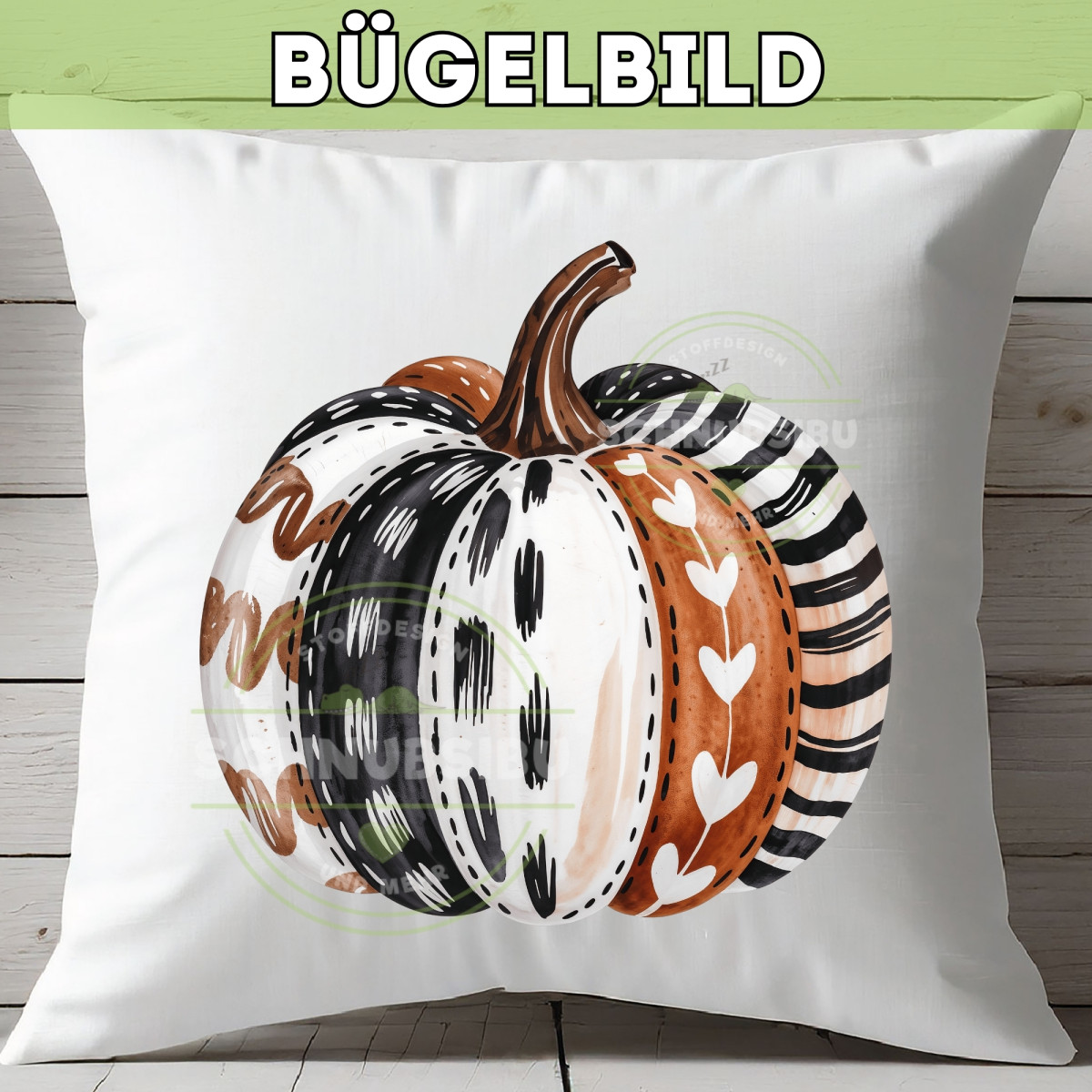 Bügelbild Halloween/Herbst VB